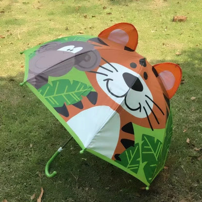 Bunter Spaß im Regen – Kinder-Regenschirm Mit Tiermotiven