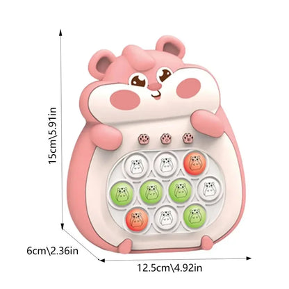 Schnelligkeitsspiel für Kinder – Interaktives Hamster-Puzzle mit 4 Spielmodi