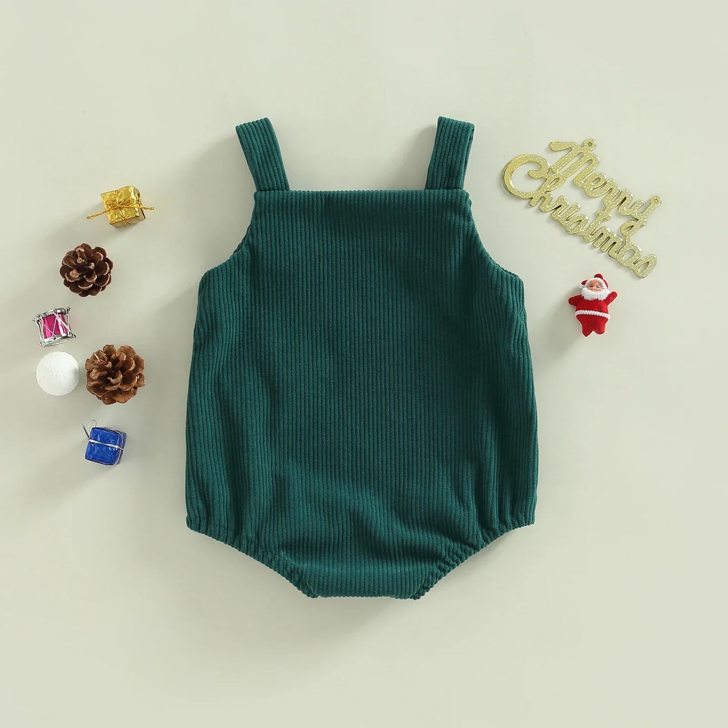 Weihnachtsstrampler für Babys – Niedlicher Overall mit Weihnachtsdesign