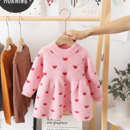 Schön Warm - Fleece-Kleid für Kinder