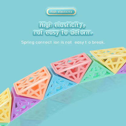 Hollowout Magic Ruler – Kreatives Baustein-Set zum Bauen, Drehen & Erforschen