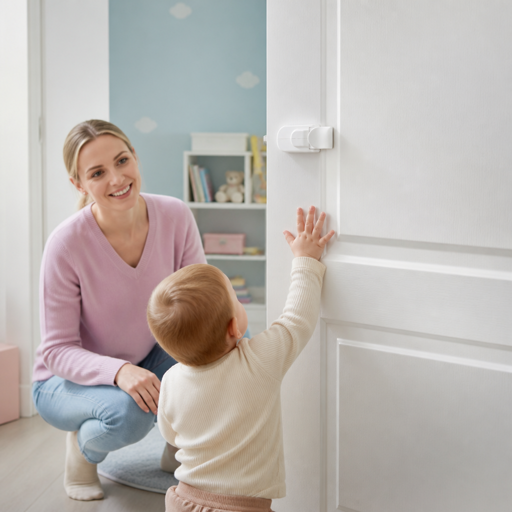 Kinder-Sicherheitstürschloss ohne Bohren