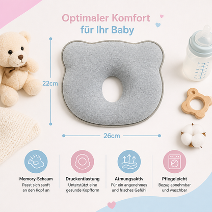 Baby-Stützkissen aus Memory-Schaum für optimalen Komfort