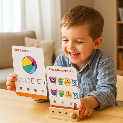 Holz Logik Entschlüsselungs Lernspiel für Kinder - Frühe Fähigkeiten Fördern