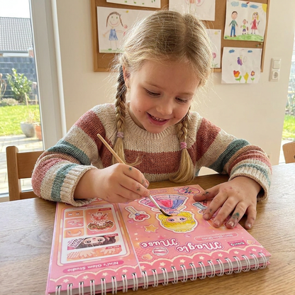 Prinzessinnen-Anzieh-Stickerbuch – Kreativer Stickerspaß für Kinder