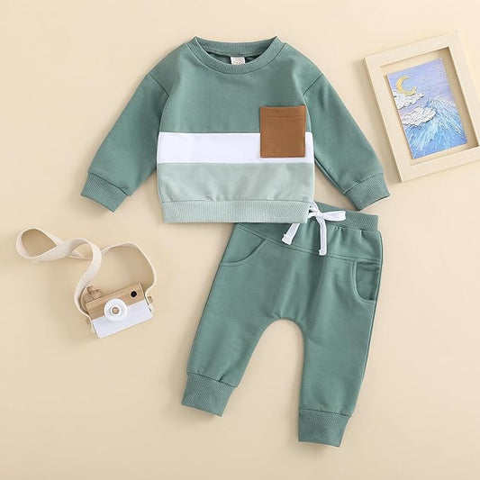 Bequemer Baby-Trainingsanzug – Weiche Baumwolle Für Kleine Entdecker