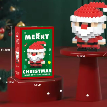 Kreative Baustein Weihnachtsfiguren - Spaß für die ganze Familie