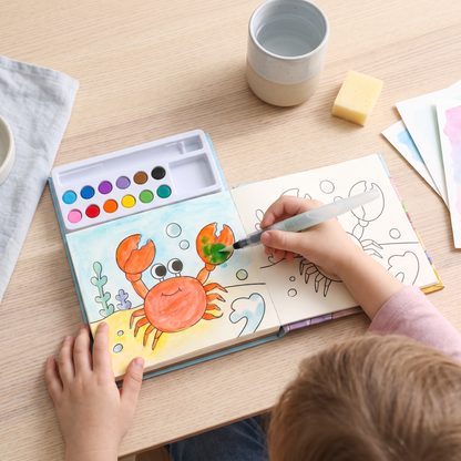 Alles-in-einem Aquarell-Malbuch