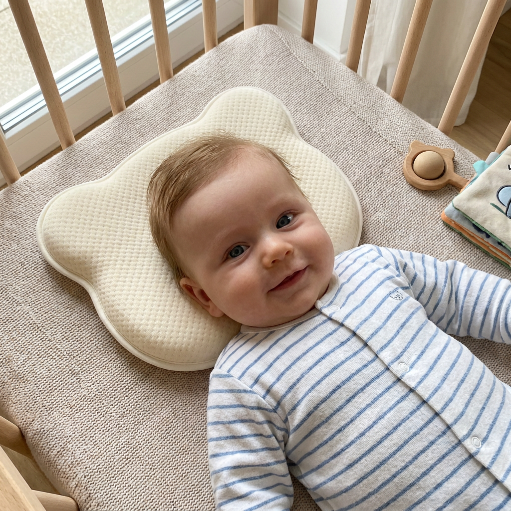 Baby-Stützkissen aus Memory-Schaum für optimalen Komfort