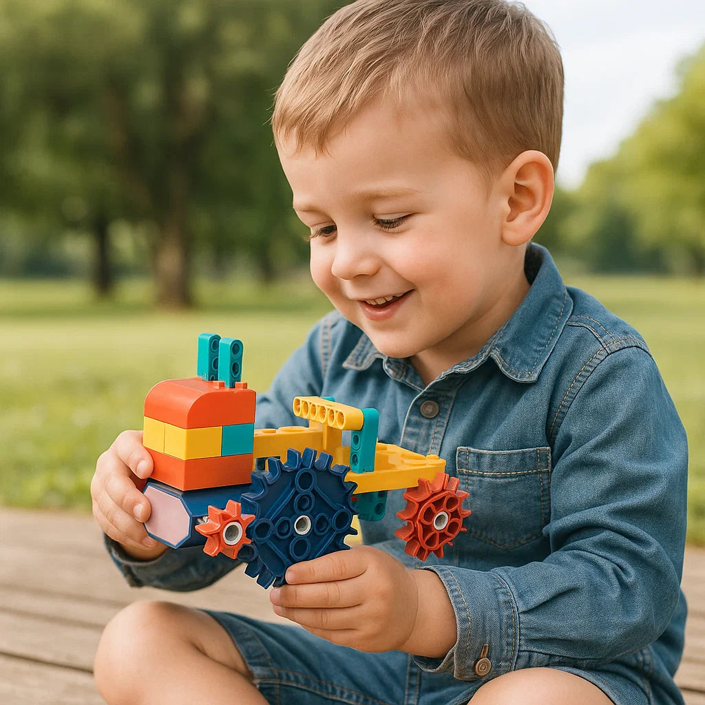 Wissenschaft und Bildungs Spielbausteine mit Motor