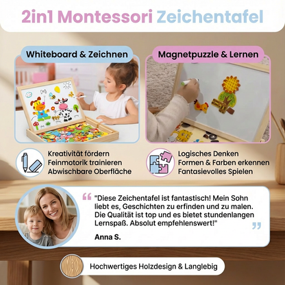 2in1 Montessori Zeichentafel