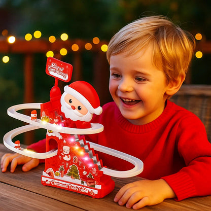 Weihnachtsmann Rutsche Achterbahn Spaß