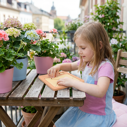 Tangram Rätsel Puzzle Spiel aus Holz