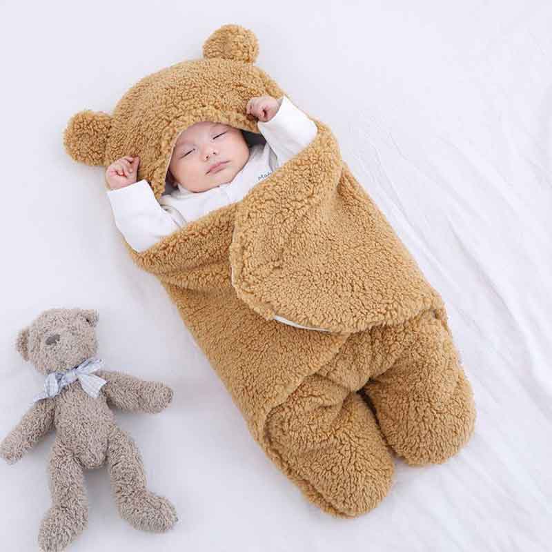 Kuscheliger Baby Wickel-Schlafsack