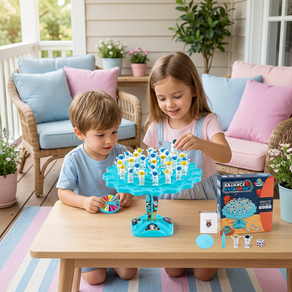 Astronauten Balancierspiel