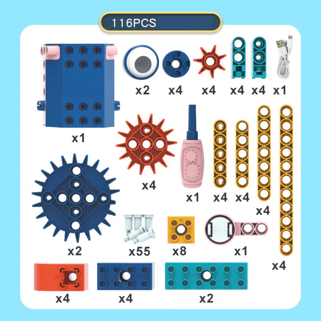 Wissenschaft und Bildungs Spielbausteine mit Motor