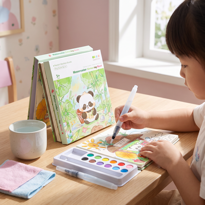 Alles-in-einem Aquarell-Malbuch