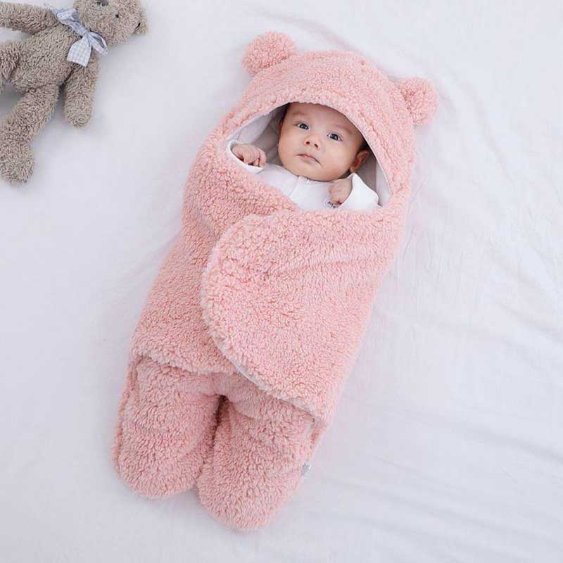 Kuscheliger Baby Wickel-Schlafsack