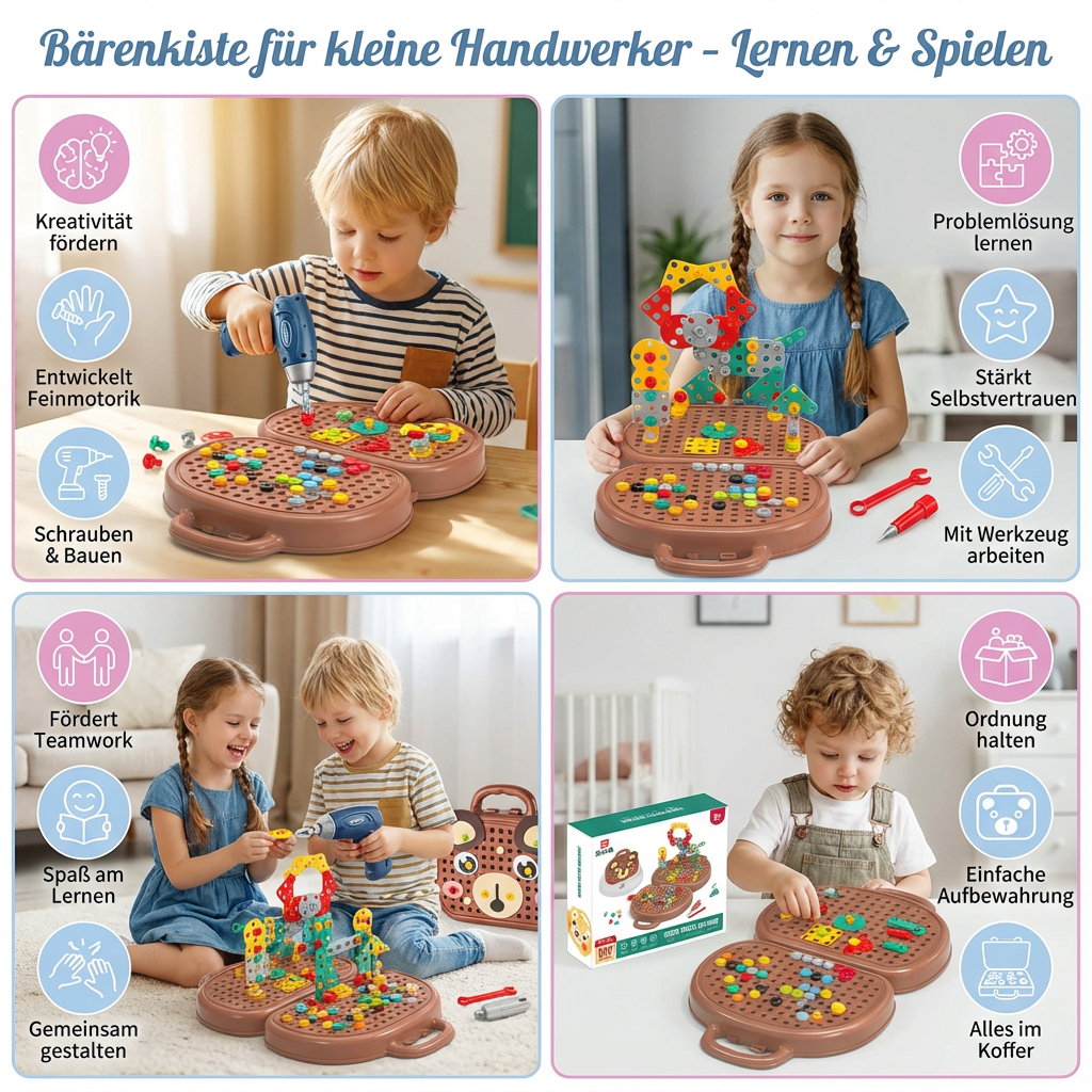 Bärenkiste für kleine Handwerker