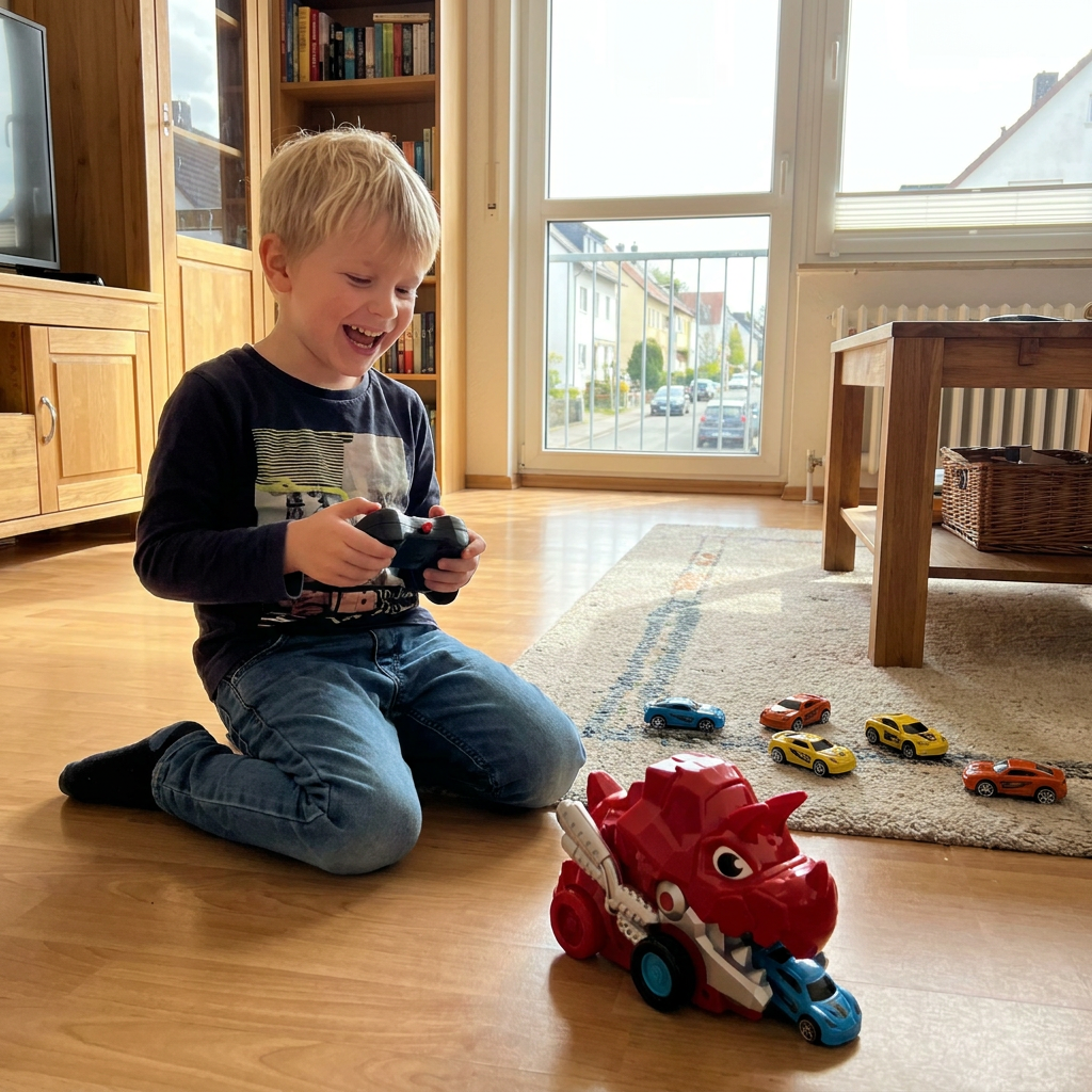 Ferngesteuerter Dino-Auto-Schlucker Truck