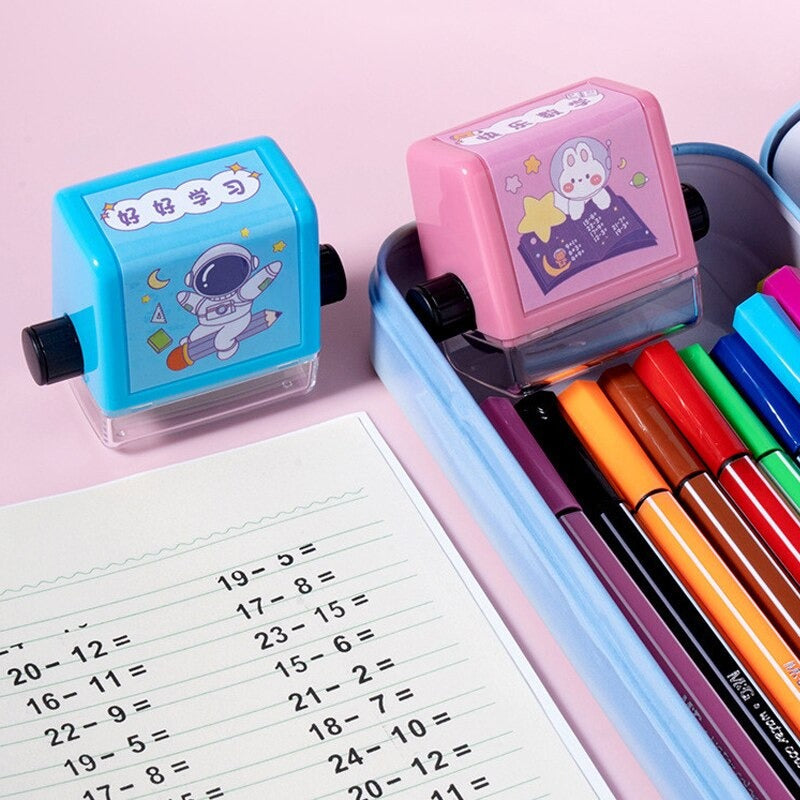 Mathematik-Lernstempel für Kinder