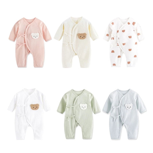 Babystrampler mit Bärchen-Motiv – Für Frühling und Herbst