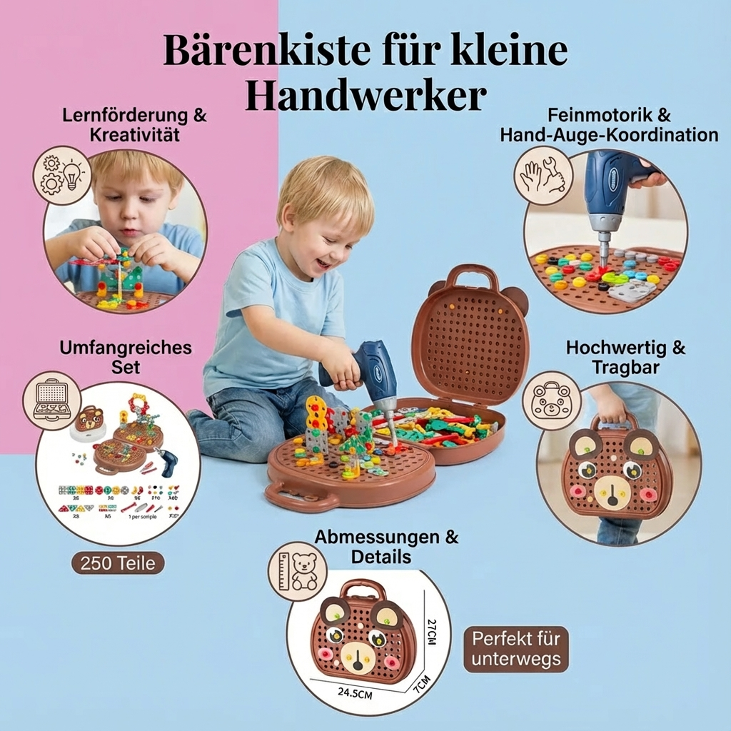 Bärenkiste für kleine Handwerker