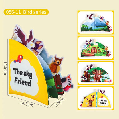 Fühlbuch für Babys & Kleinkinder – Interaktives Softbuch zur Förderung der Sinne