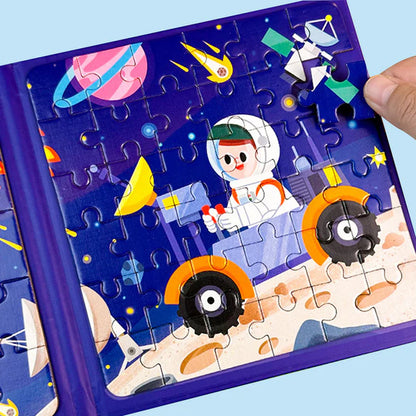 Magnetisches Montessori Puzzle Buch
