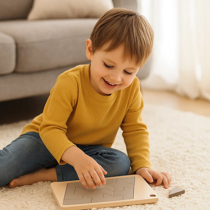 Tangram Rätsel Puzzle Spiel aus Holz
