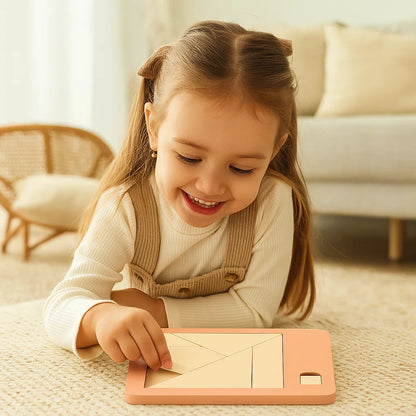 Tangram Rätsel Puzzle Spiel aus Holz