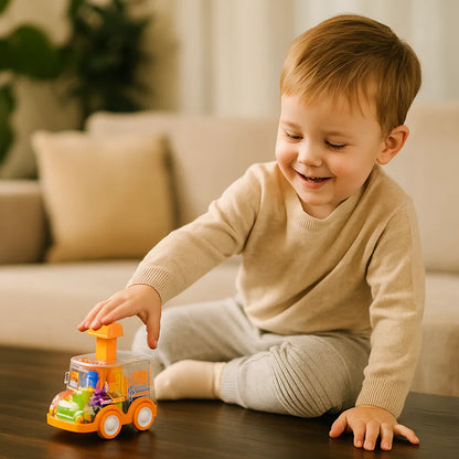 Drück und Los - Zahnrad Spielautos