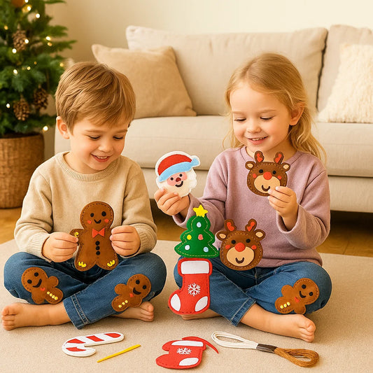 Sicheres Filz Weihnachts Set zum Selber Nähen