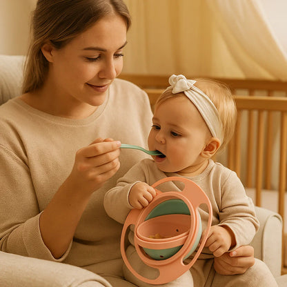 Auslaufsichere Babyschüssel – Essen ohne Kleckern
