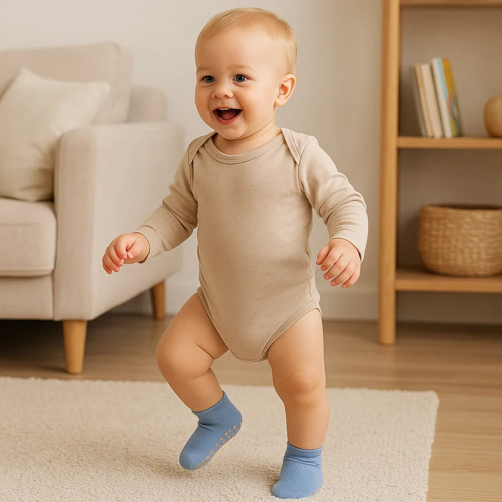 Sichere Anti-Rutsch Socken Schuhe für Kinder