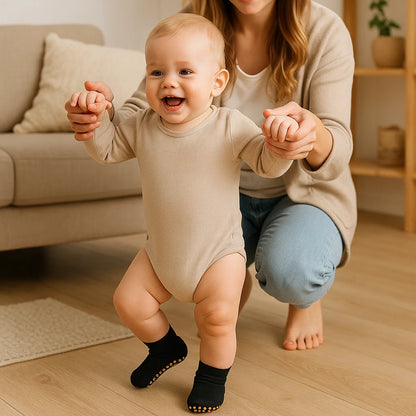 Sichere Anti-Rutsch Socken Schuhe für Kinder