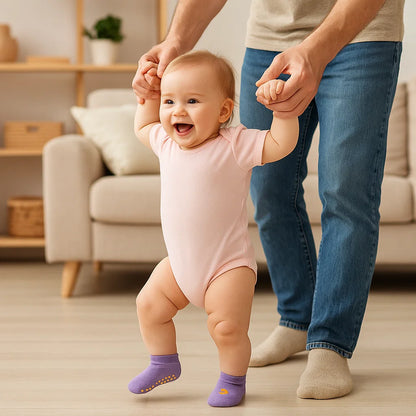 Sichere Anti-Rutsch Socken Schuhe für Kinder