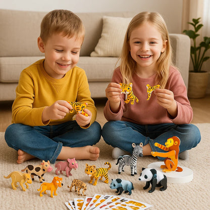 3D Cartoon Puzzle Set für Kinder