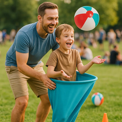 Clown Hose Fangball Familien Spiel