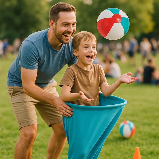 Clown Hose Fangball Familien Spiel