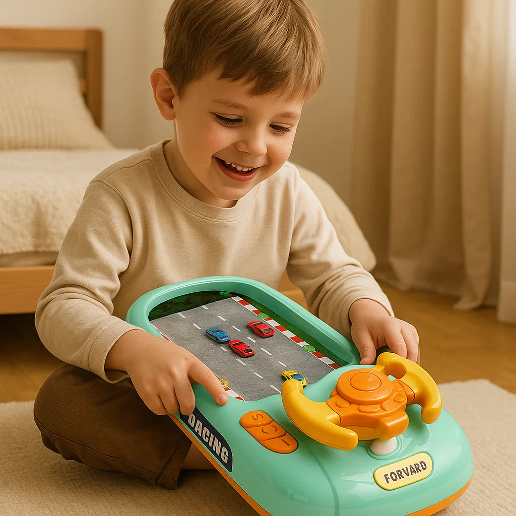 Abenteuer Rennspiel Box für Kinder