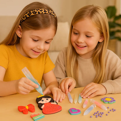 Zauberhafte Perlenmalerei – DIY Set für Kinder