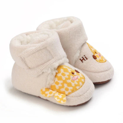 Kuschelig & Sicher – Warme Babyschuhe Mit Tier-Design