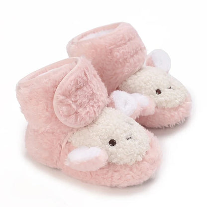 Kuschelig & Sicher – Warme Babyschuhe Mit Tier-Design