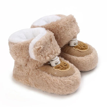 Kuschelig & Sicher – Warme Babyschuhe Mit Tier-Design