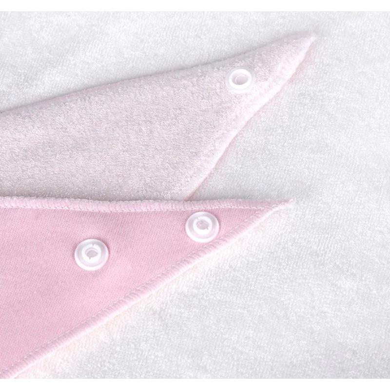 Baby-Schal-Lätzchen-Set - Weiche Dreieckstücher mit niedlichen Motiven
