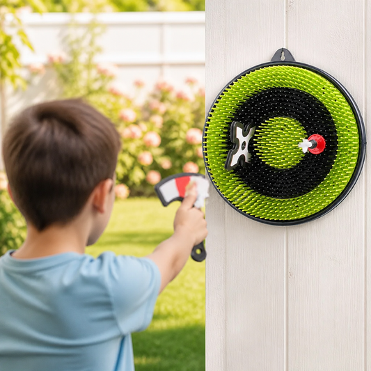 Axtwurfspiel für den Garten
