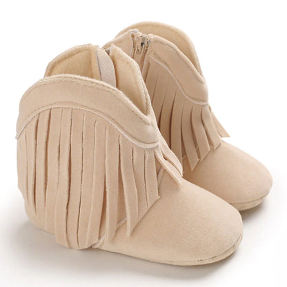 Cowboystiefel für Mädchen mit Fransen – Starker Look und Komfort
